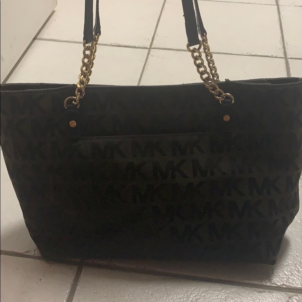 Black MK purse